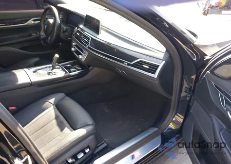 2021 BMW 740I из США, поврежденный, VIN WBA7T2C00MCF54348